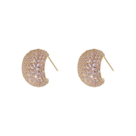 Champagne Drop | Diamond Drop Studs