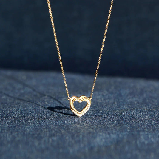 Riviera | Double Heart Pendant