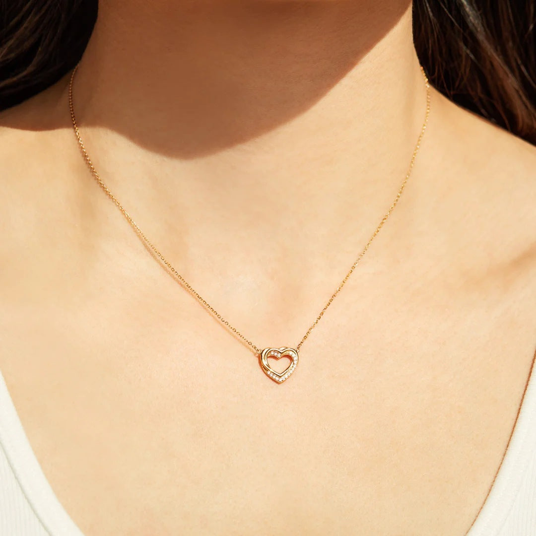 Riviera | Double Heart Pendant