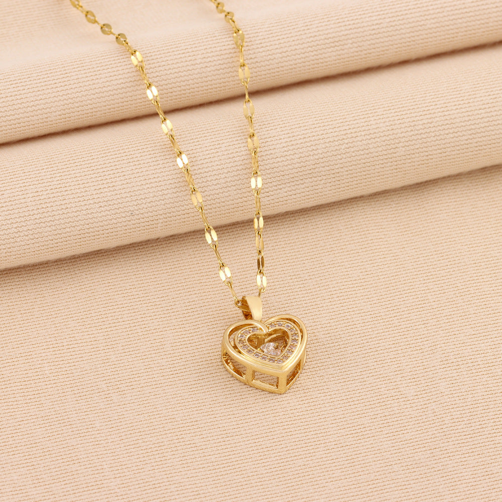 Jamila | Heart Drop Pendant