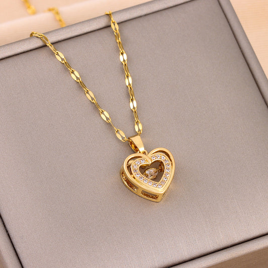 Jamila | Heart Drop Pendant