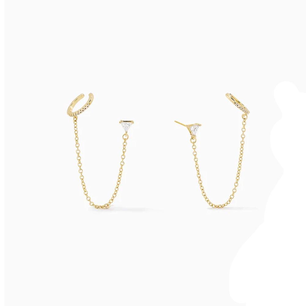 Bonny | Diamond Studded Orbital Earring