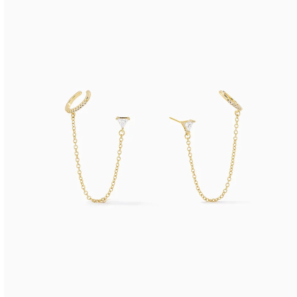 Bonny | Diamond Studded Orbital Earring