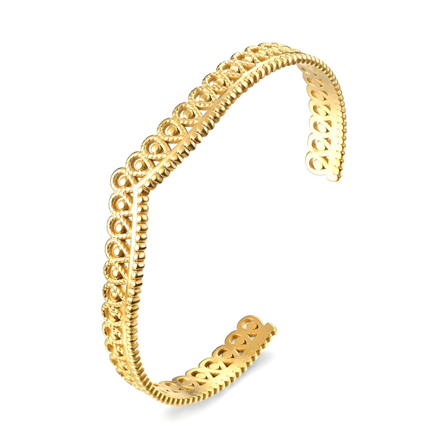 Henna | Intricate Gold Bangle