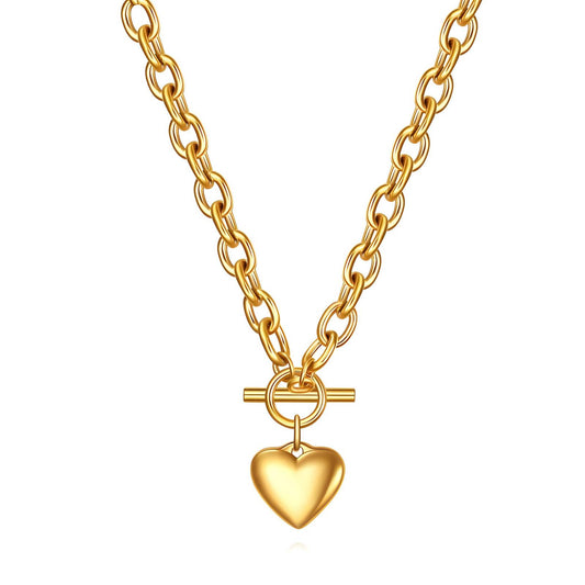 Maiden | Heart Toggle Necklace