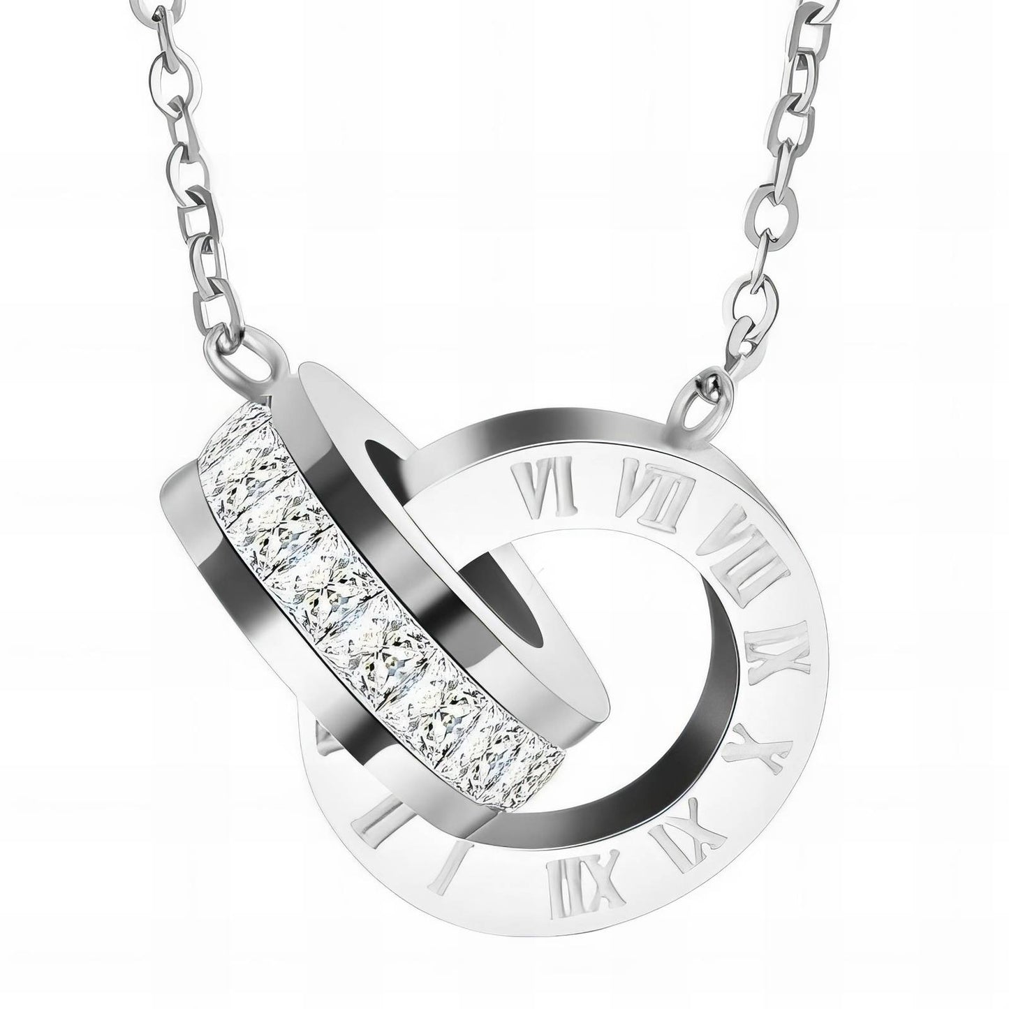 Princess | Coupled Diamond Necklace